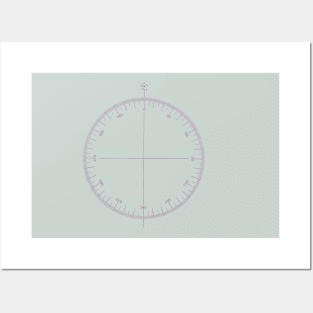 Sectional Chart Compass Rose Posters and Art